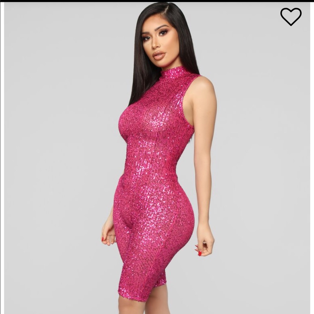 Fashion Nova Speed of Light Romper new w/ tag